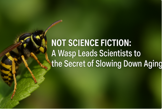 Not Science Fiction: A Wasp Leads Scientists to the Secret of Slowing Down Aging